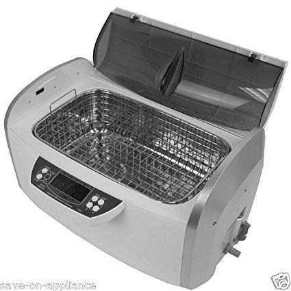 ANGEL POS cd4860 300W 6 Liter 1.58 Gallon Ultrasonic Cleaner with Heater and Timer and Stainless Steel Basket