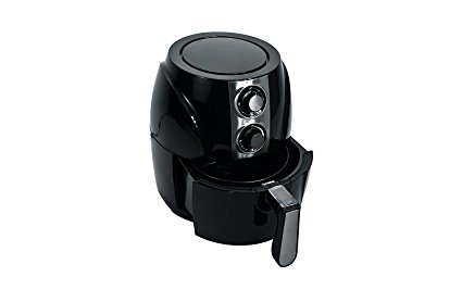 Healthy Choice 3.2 Qt 1400 watts Black Electric Air Fryer