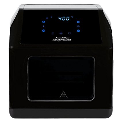 6 QT Power Air Fryer Oven Elite - 10 In 1 Cooking Features with Professional Dehydrator and Rotisserie