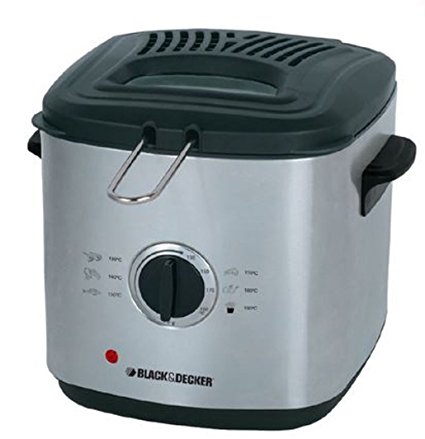 Black & Decker EF1220 1.2-Liter Deep Fryer, 220 to 240-volt