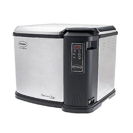 Butterball XXL Digital 22 lb. Indoor Electric Turkey Fryer, Steel and Black