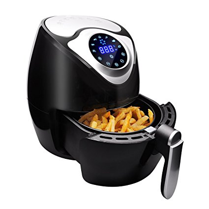 STORM TECH Air Fryer Digital Electric Oil-less Deep Air fryers Griller Roaster Automatic Kitchen Cooker with Accessories Basket