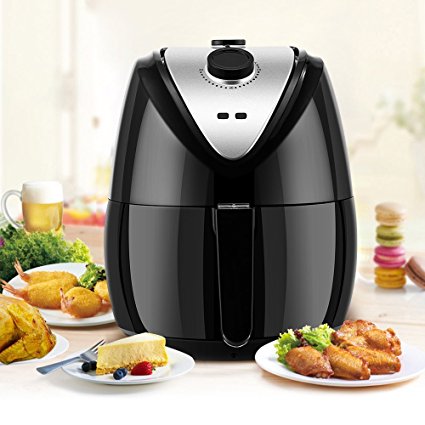 Power Air Fryer XL for Healthy Frying 1400 Watt Black